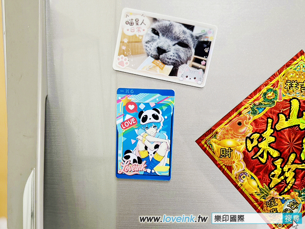 角色卡與磁吸展示範例